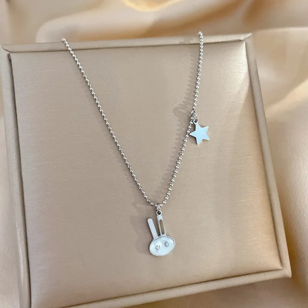 Bunny Charm Necklace