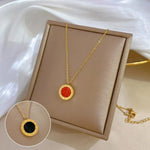 Load image into Gallery viewer, Crimson Eclipse Pendant
