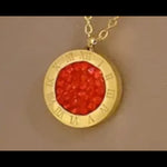 Load image into Gallery viewer, Crimson Eclipse Pendant
