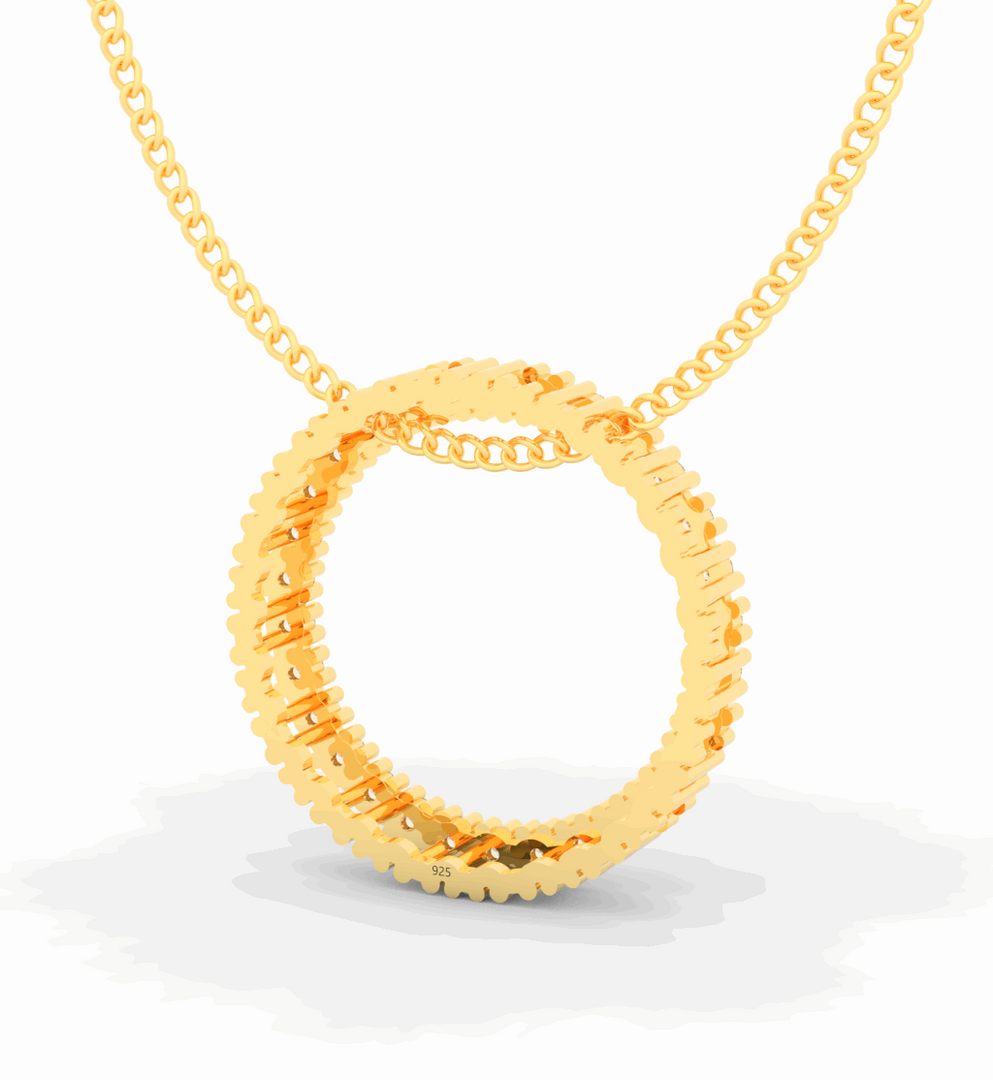 Radiant Halo Necklace