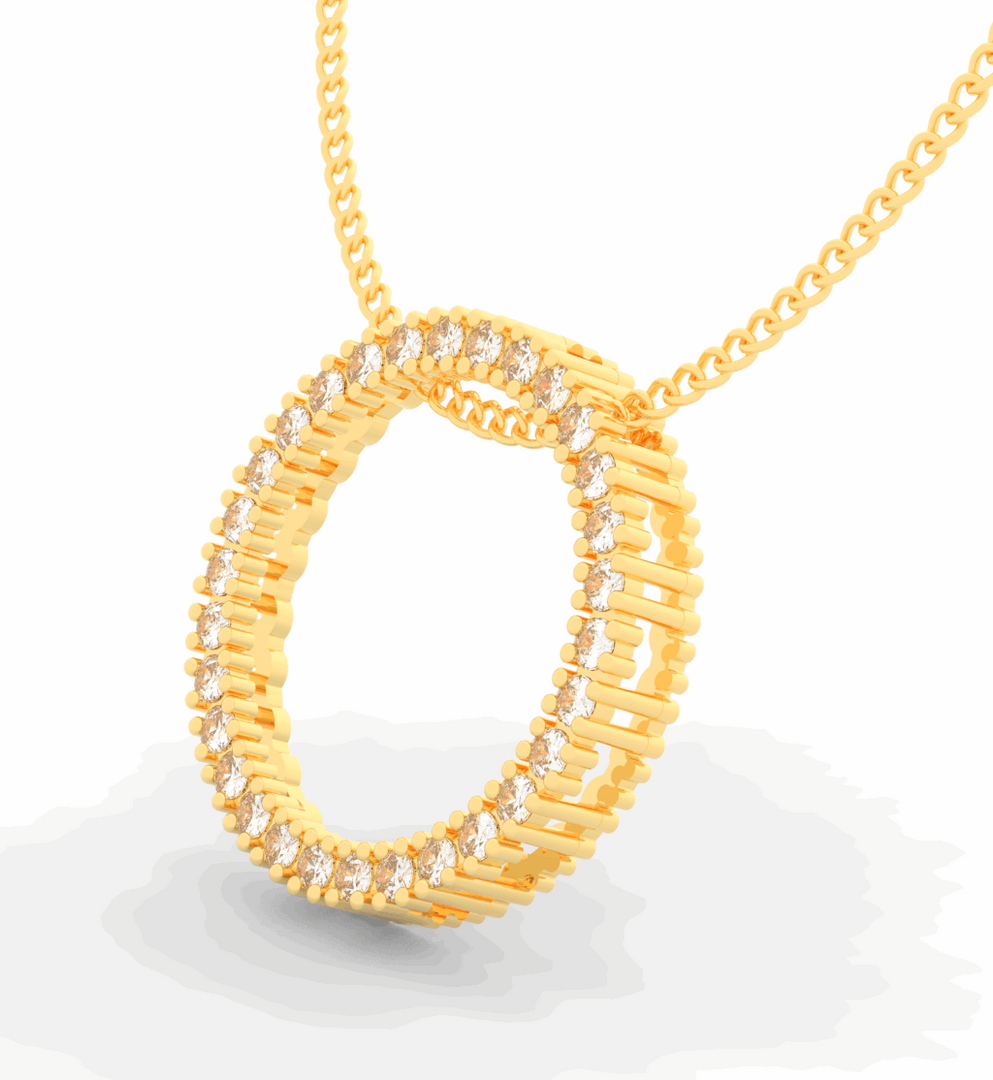 Radiant Halo Necklace