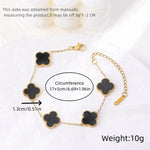 Load image into Gallery viewer, Clover Charm Bracelet
