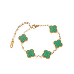 Load image into Gallery viewer, Clover Charm Bracelet
