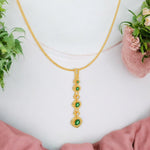 Load image into Gallery viewer, Emerald Grace Necklace
