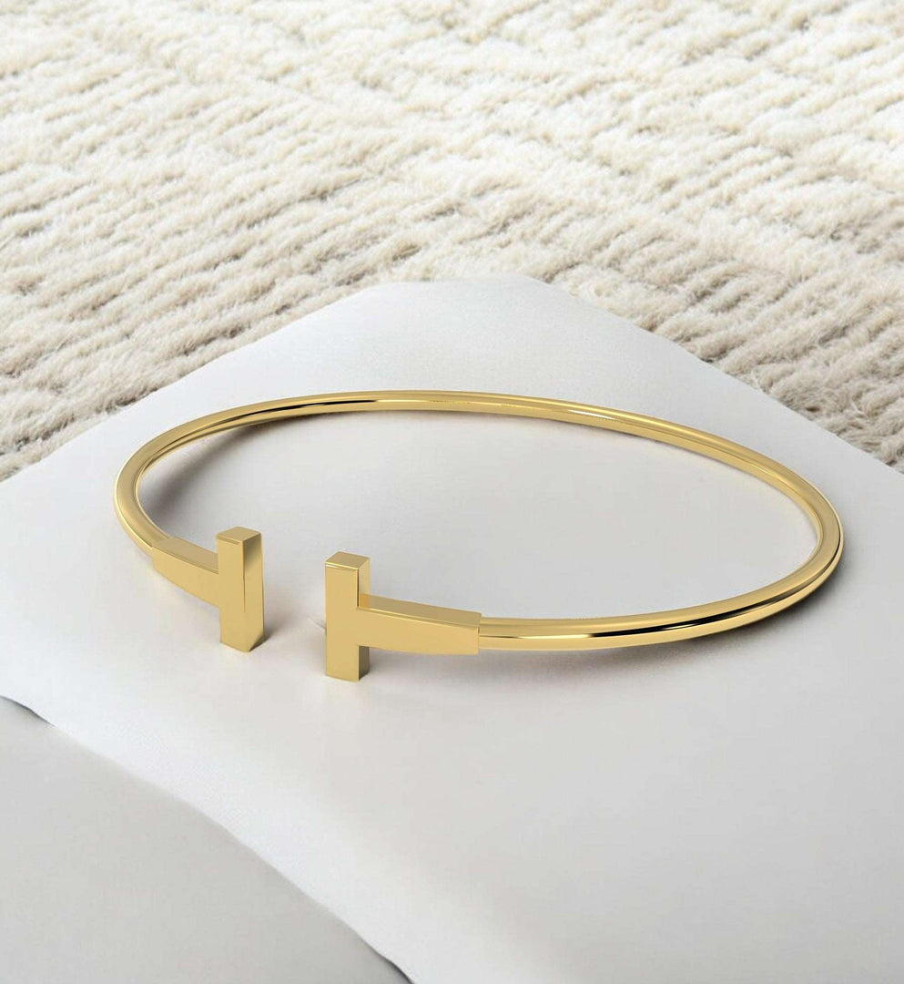 Twin Beam Bangle