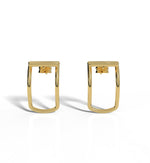 Load image into Gallery viewer, Modern Curve Earrings
