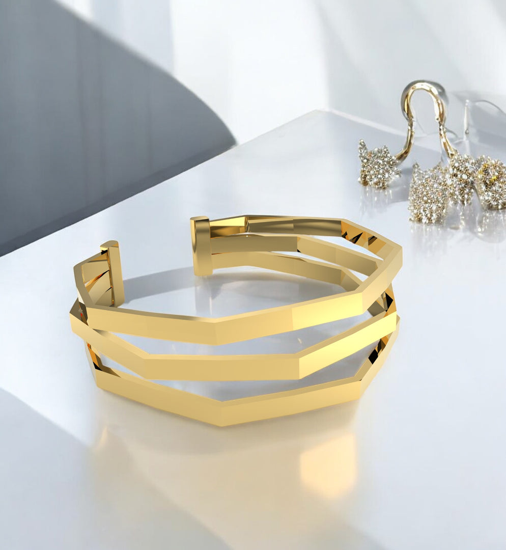 Geometric Luxe Bracelet