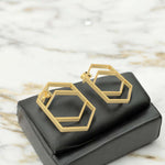 Load image into Gallery viewer, Hexagon Chic Earrings
