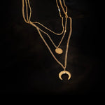 Load image into Gallery viewer, Moon Chain Pendant Necklace
