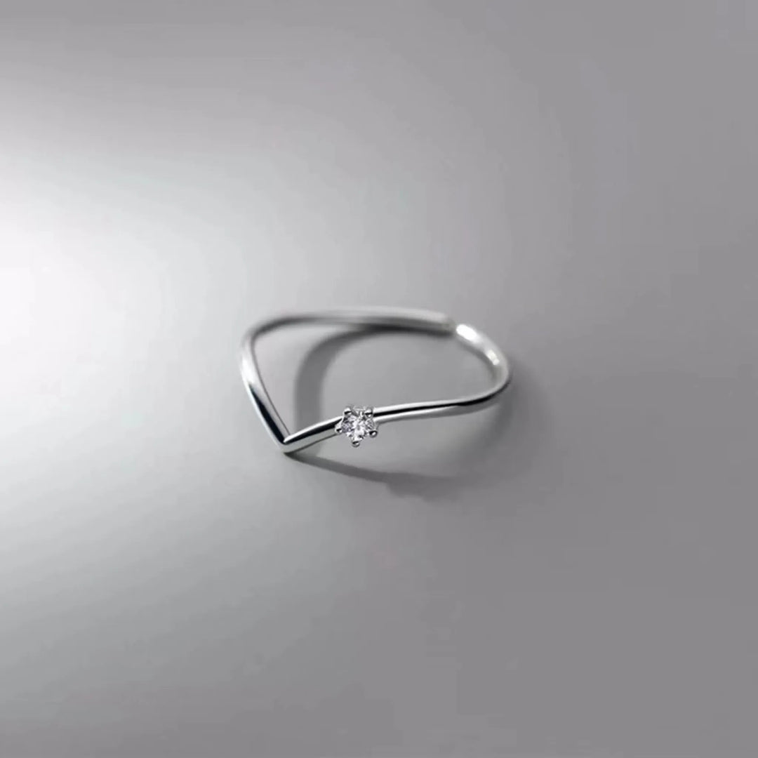 V Shape Ring