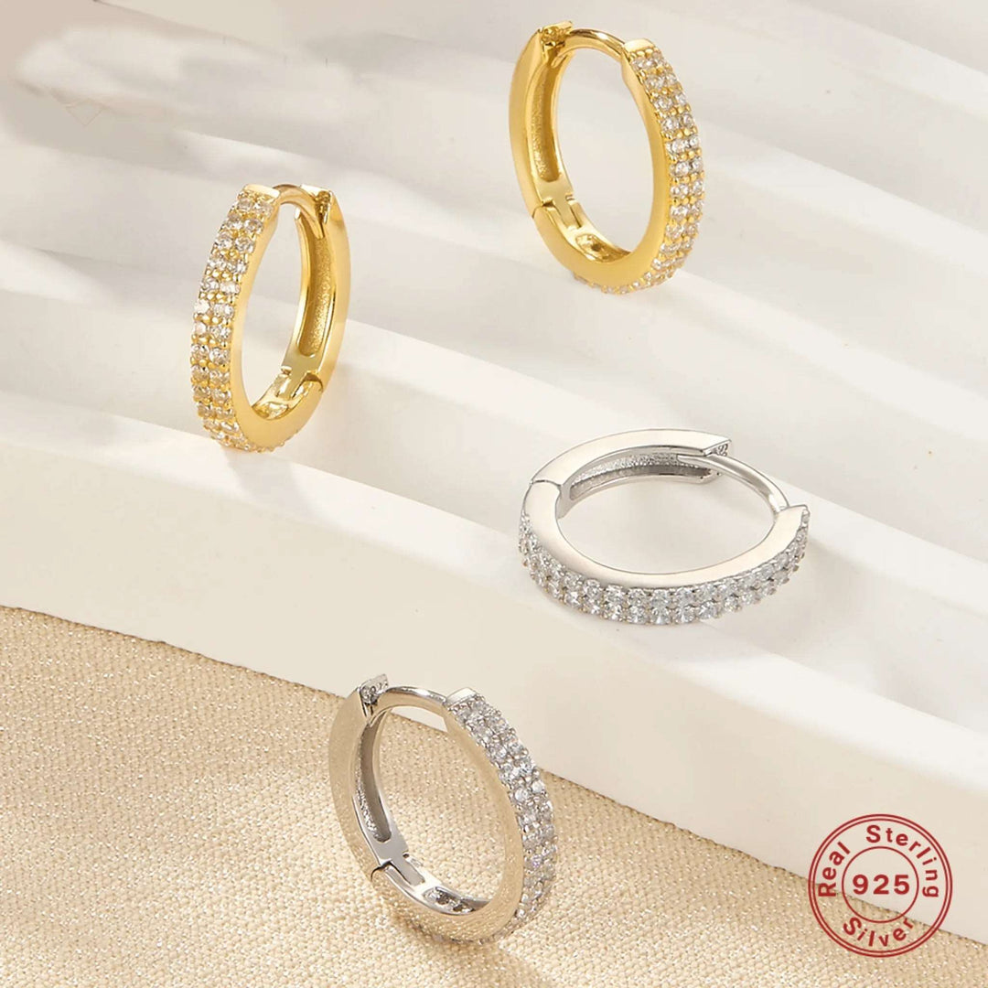 Dazzling Mini Hoops