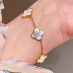 Load image into Gallery viewer, Clover Charm Bracelet
