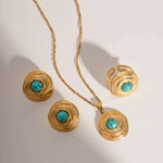 Load image into Gallery viewer, Turquoise Necklace Set
