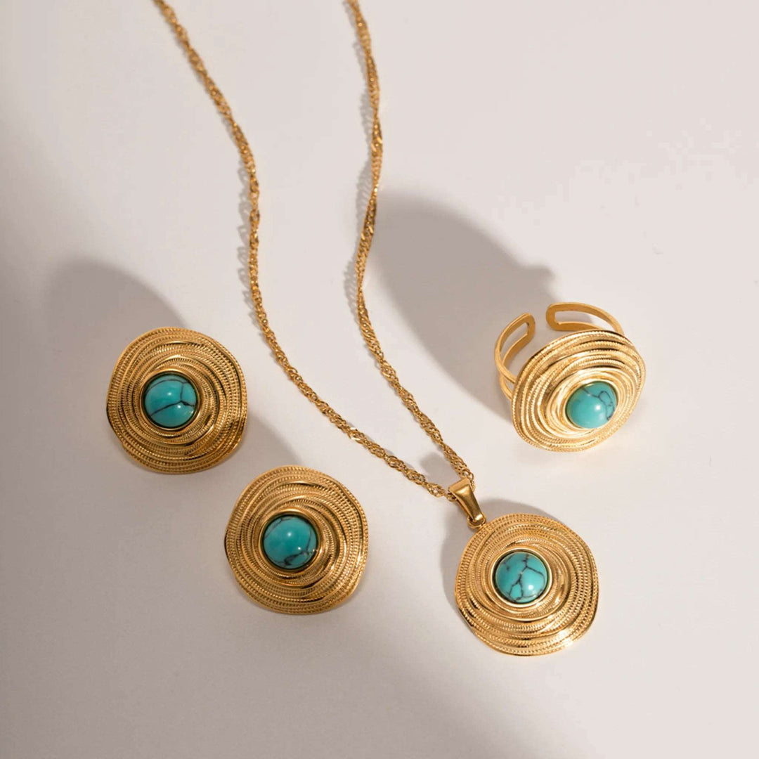 Turquoise Necklace Set