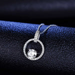 Load image into Gallery viewer, Round Moissanite Necklace
