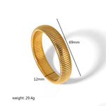 Load image into Gallery viewer, Retro Roman Style Circle Bangle
