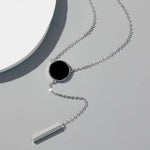 Load image into Gallery viewer, Round Agate Necklace
