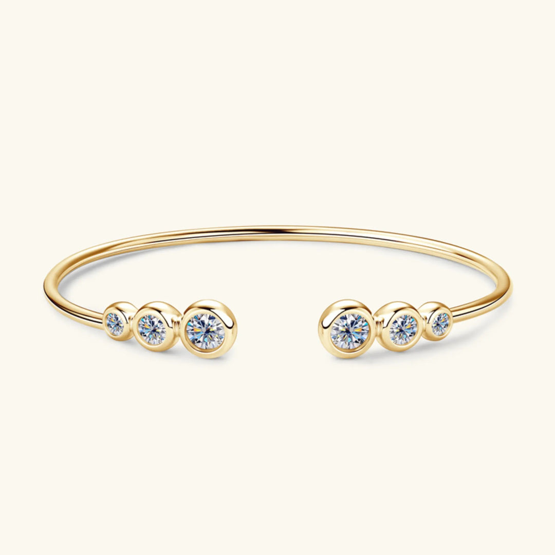 Moissanite Cuff Bracelets