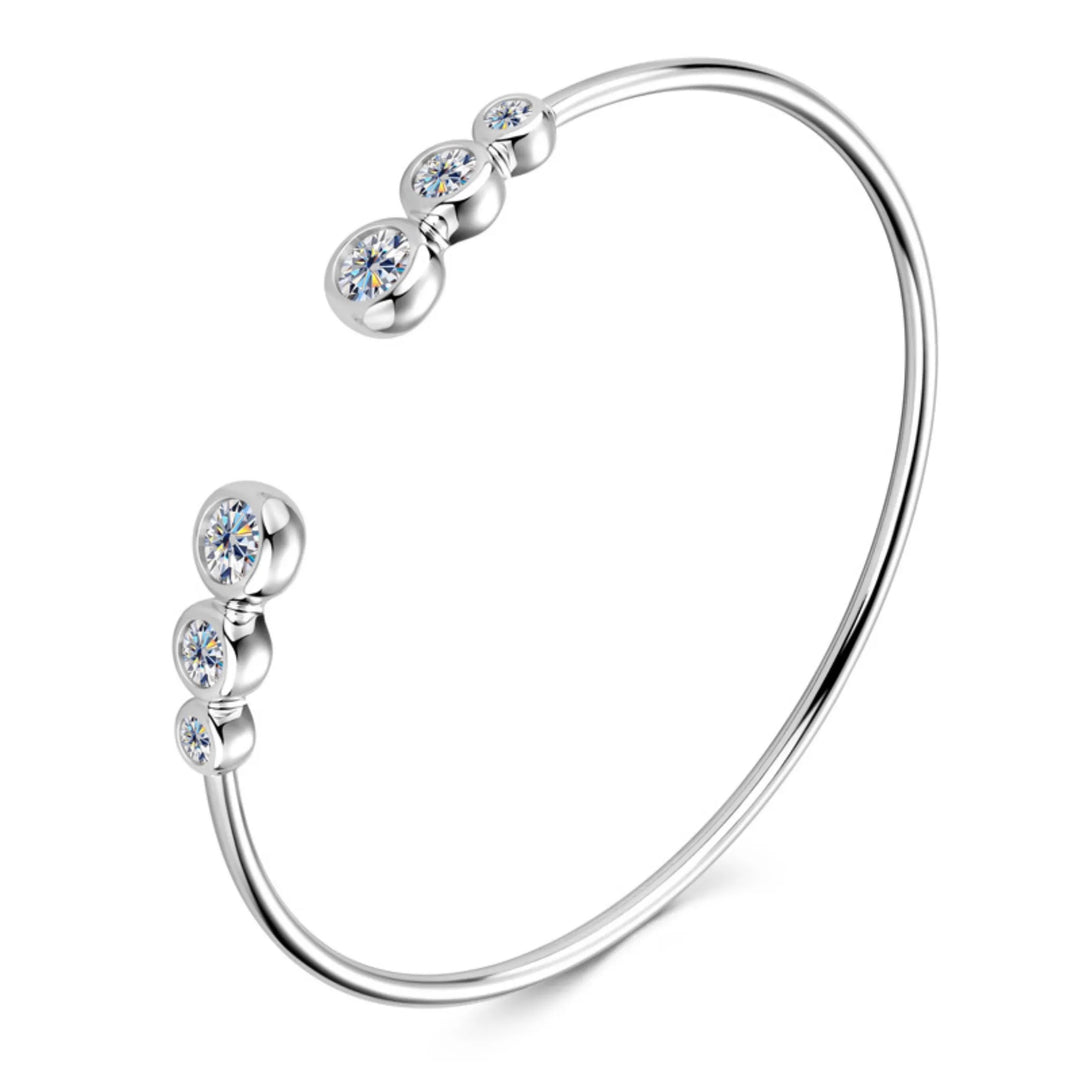 Moissanite Cuff Bracelets