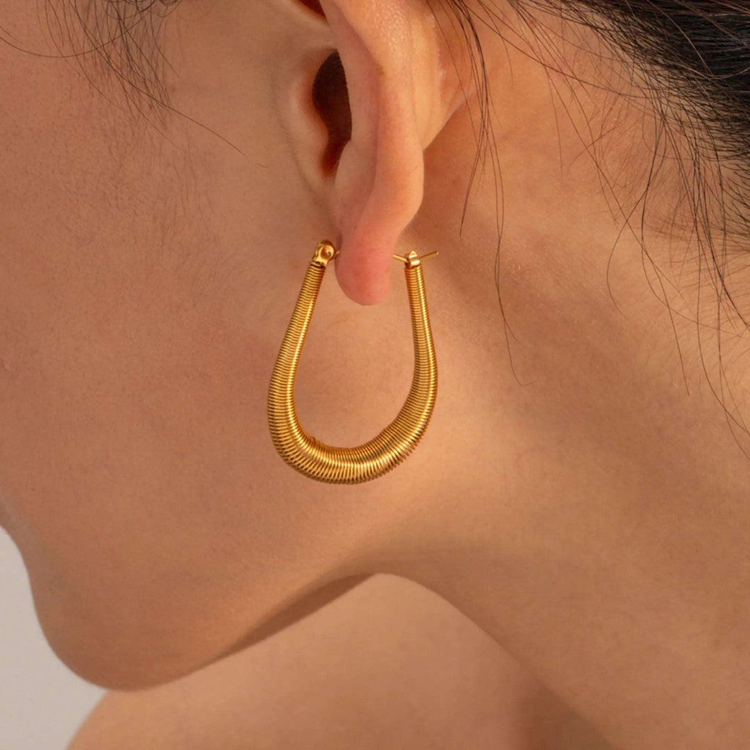 Twist of Glam Hoops