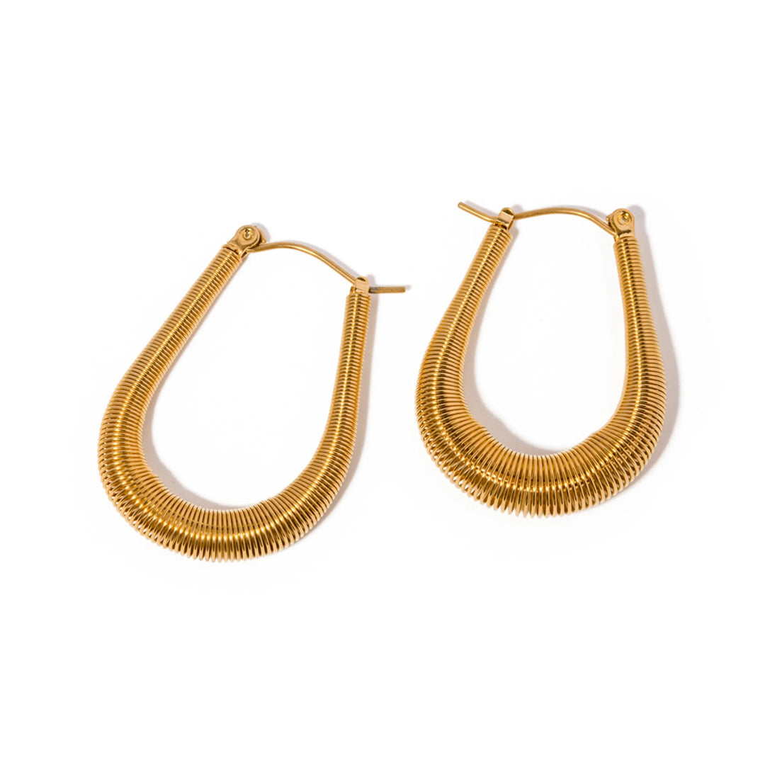 Twist of Glam Hoops