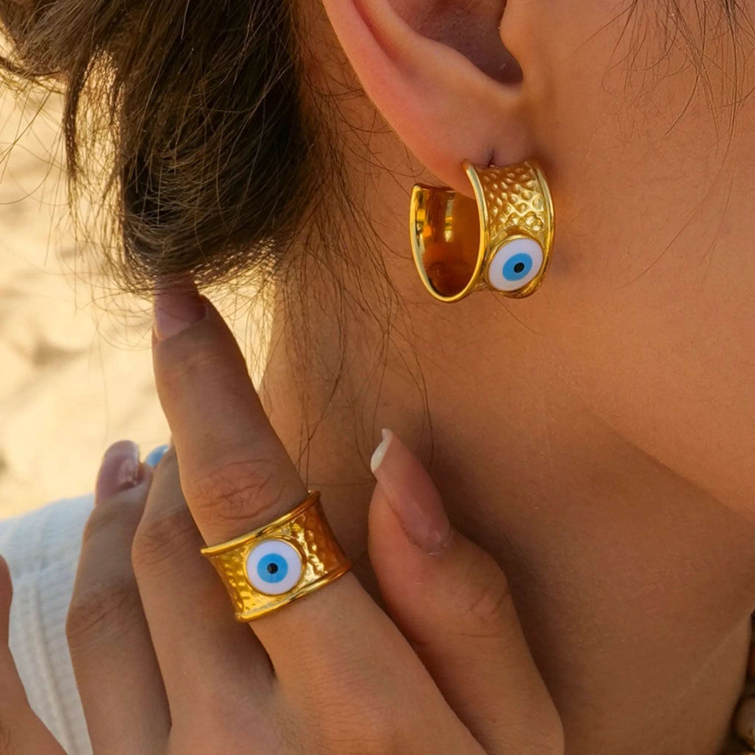 Devil's Eye Ear Studs