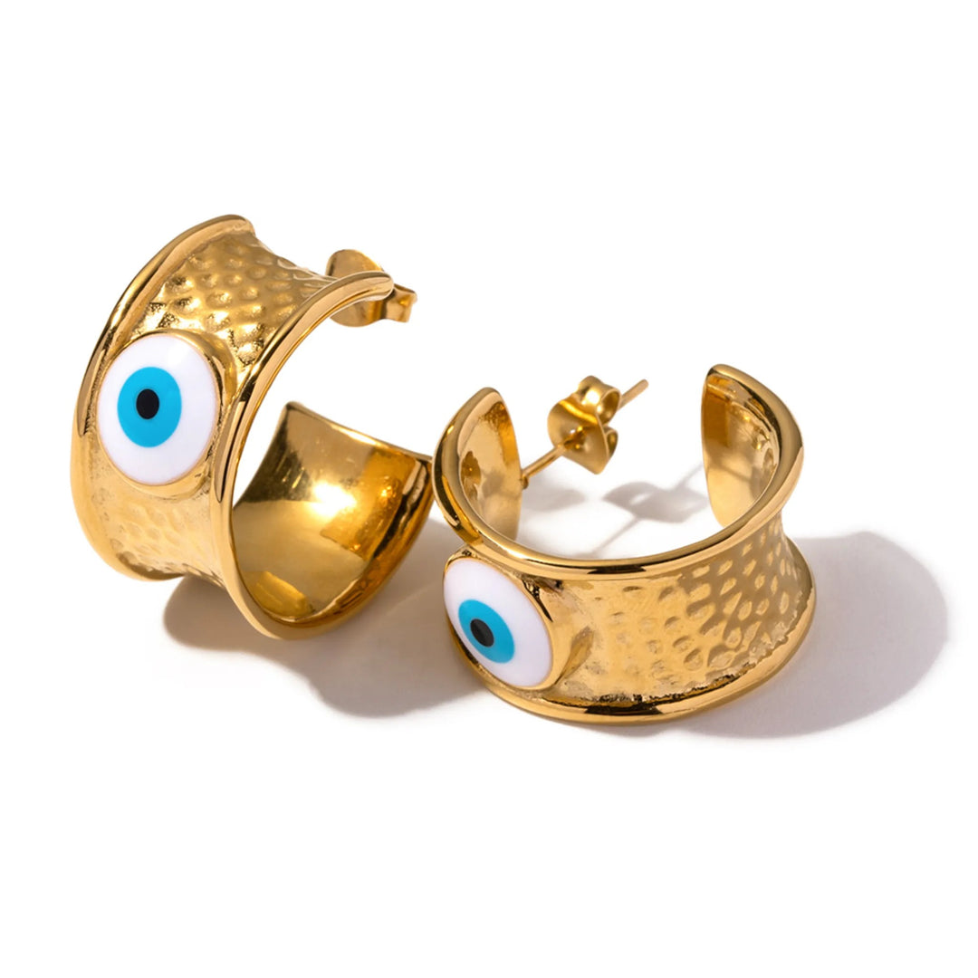 Evil's Eye Ear Studs