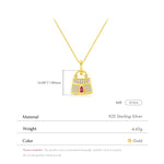 Load image into Gallery viewer, Bag Pendant Necklace
