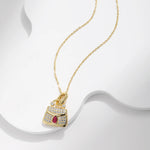 Load image into Gallery viewer, Bag Pendant Necklace
