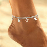 Load image into Gallery viewer, Beach Star Shell Anklet
