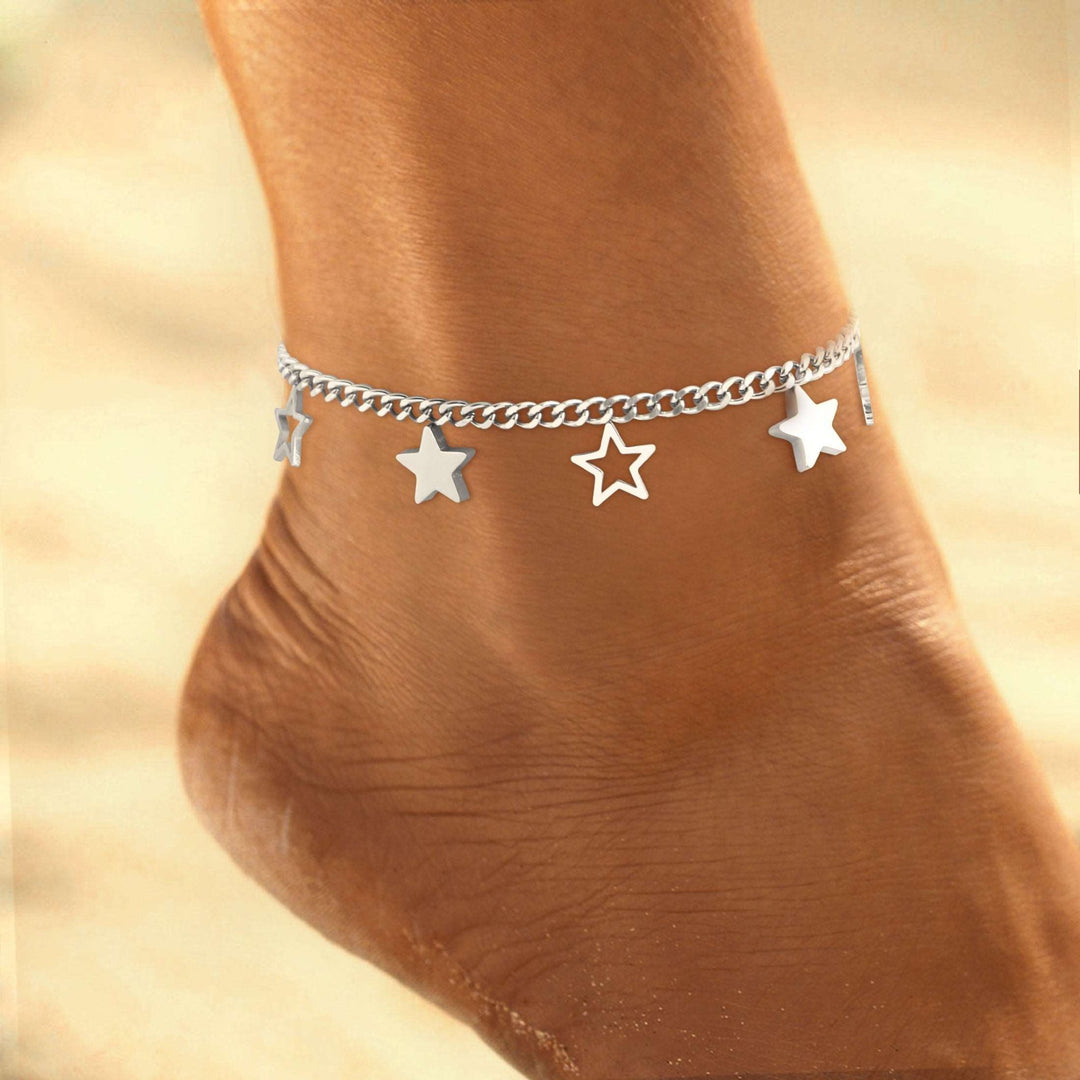 Beach Star Shell Anklet