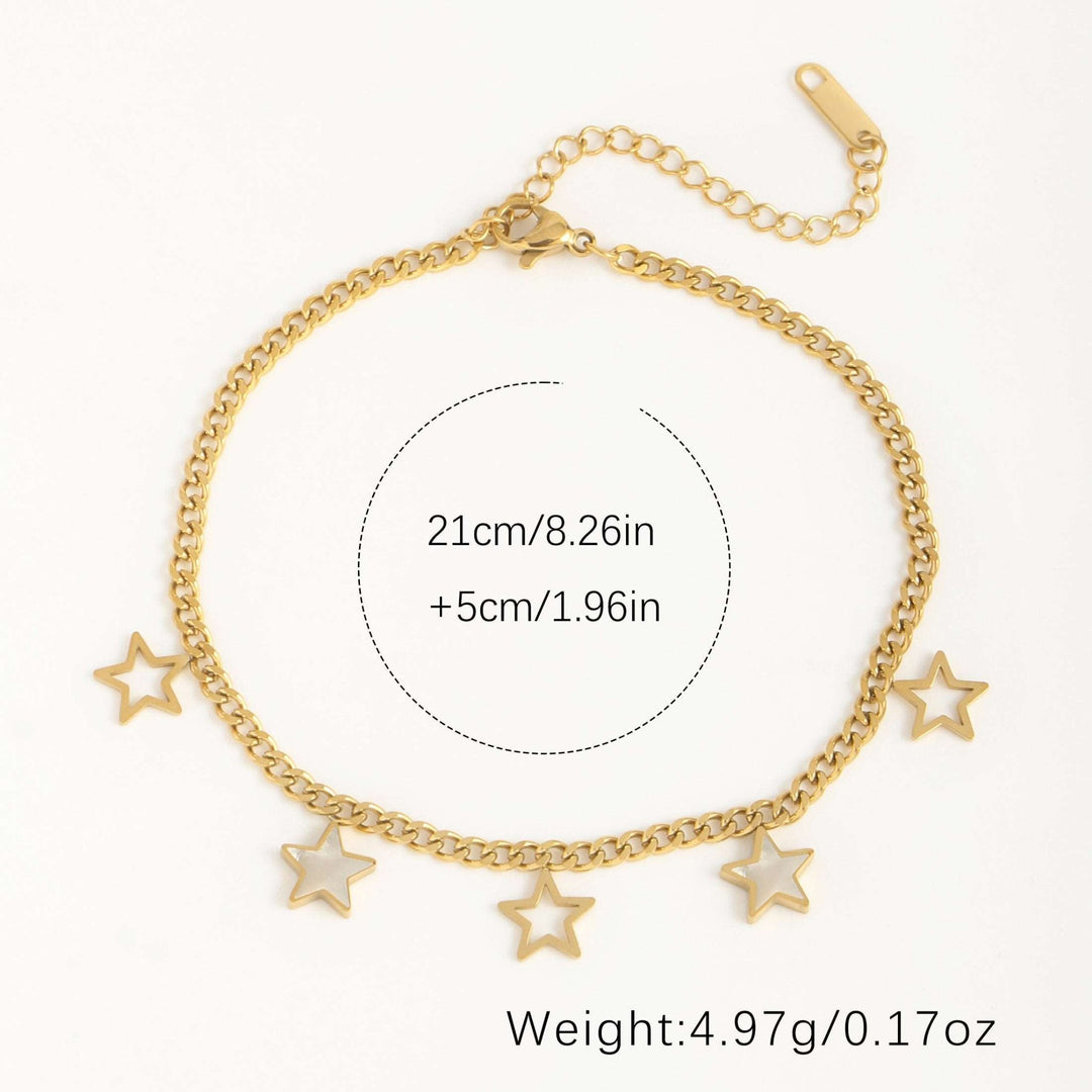 Beach Star Shell Anklet