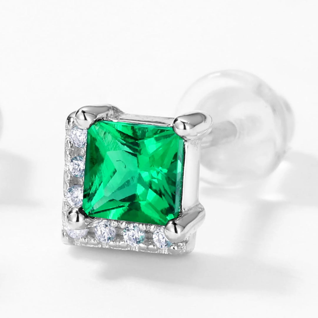 Emerald Radiance Studs