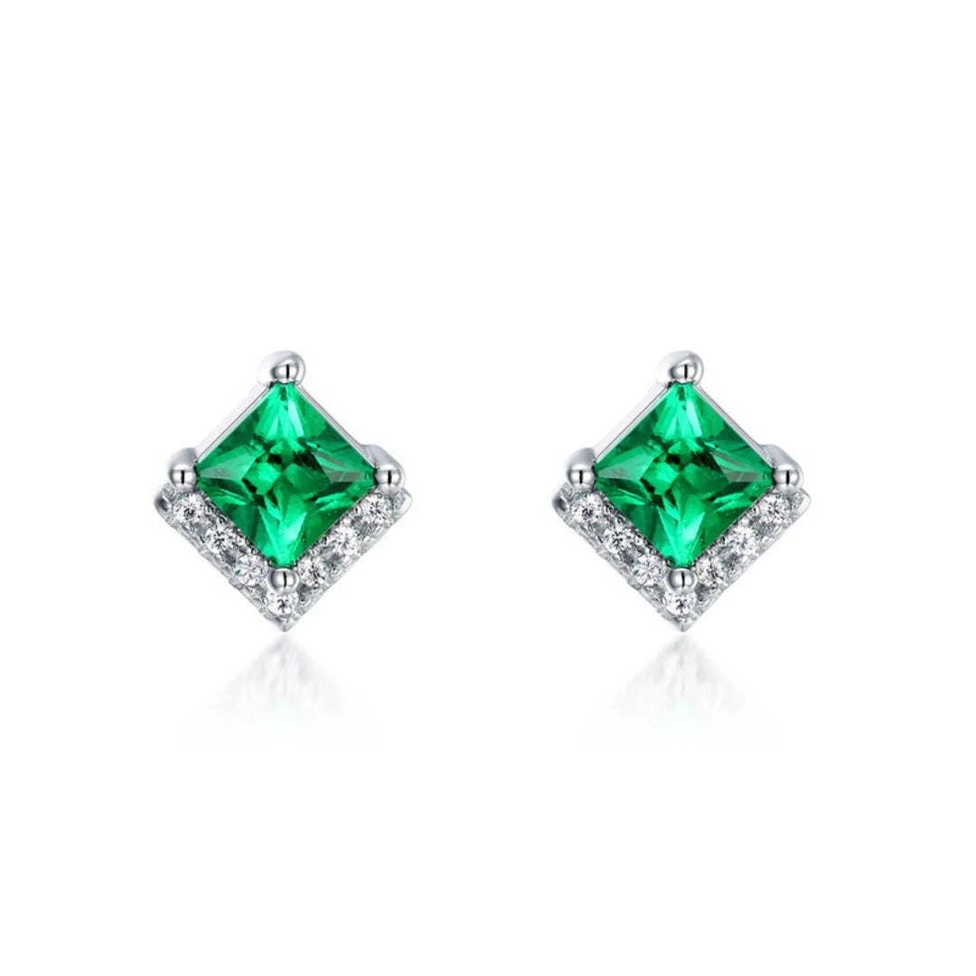 Emerald Radiance Studs