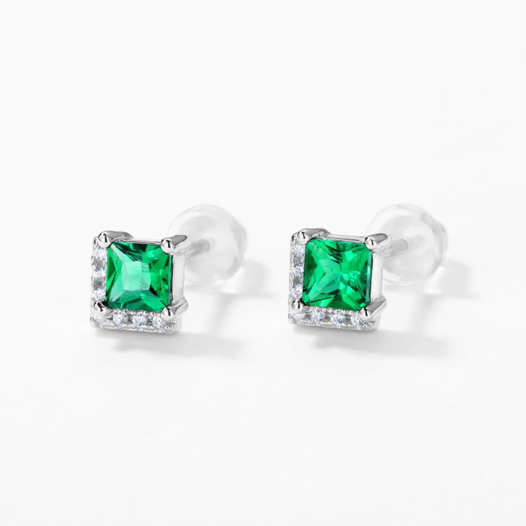 Emerald Radiance Studs