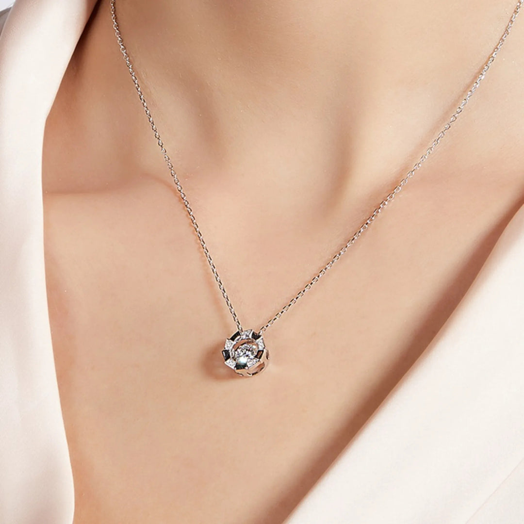 Windmill Moissanite Necklace