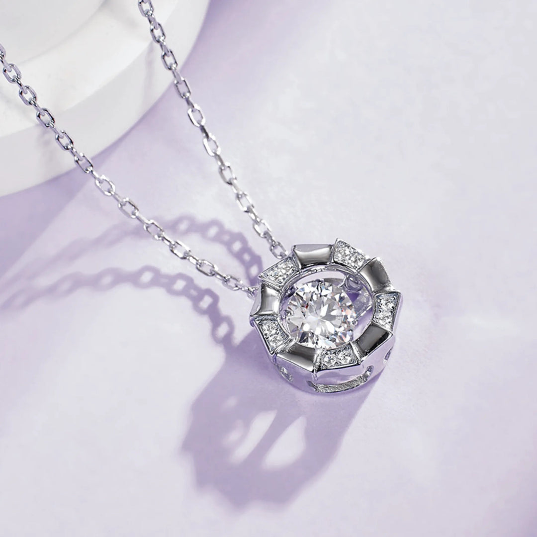 Windmill Moissanite Necklace