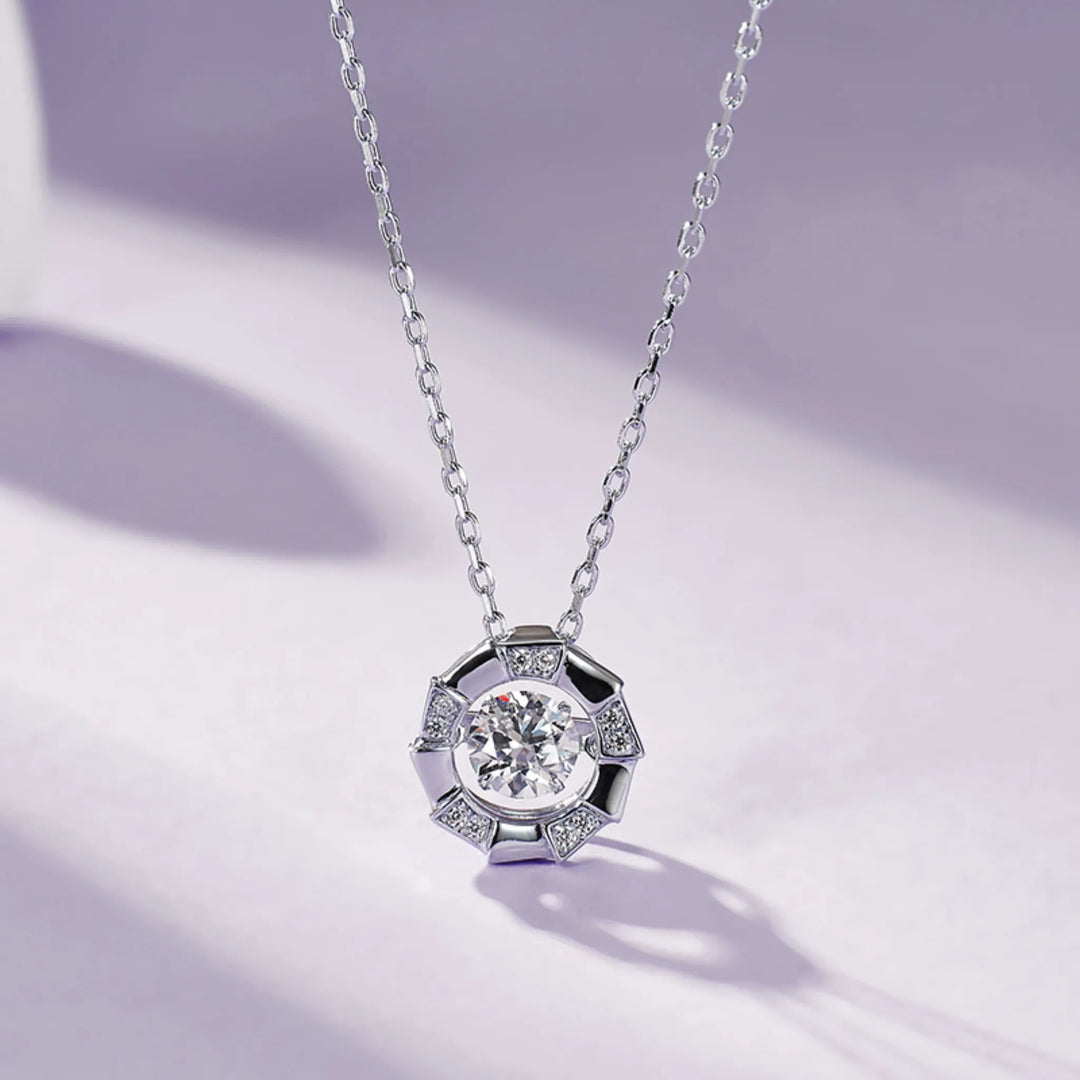 Windmill Moissanite Necklace