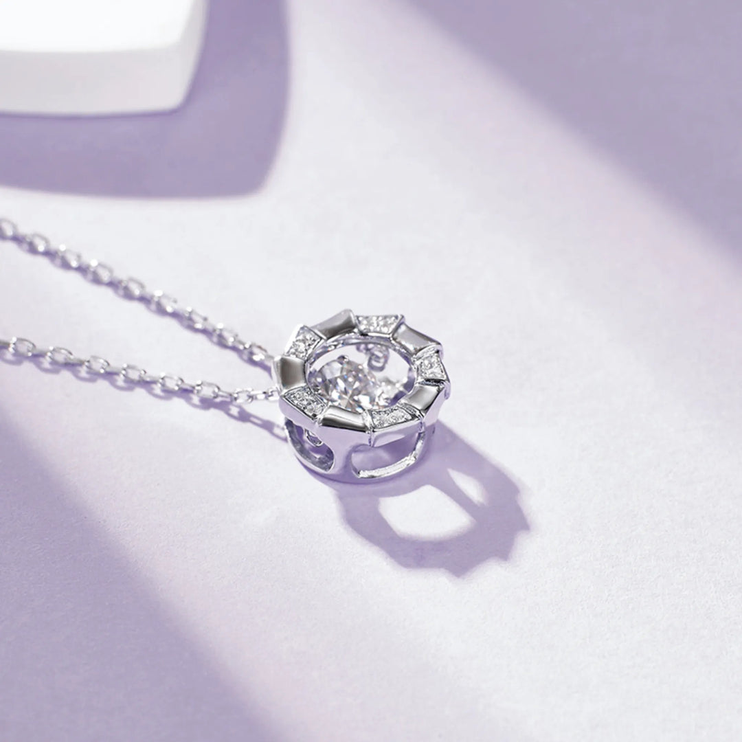 Windmill Moissanite Necklace