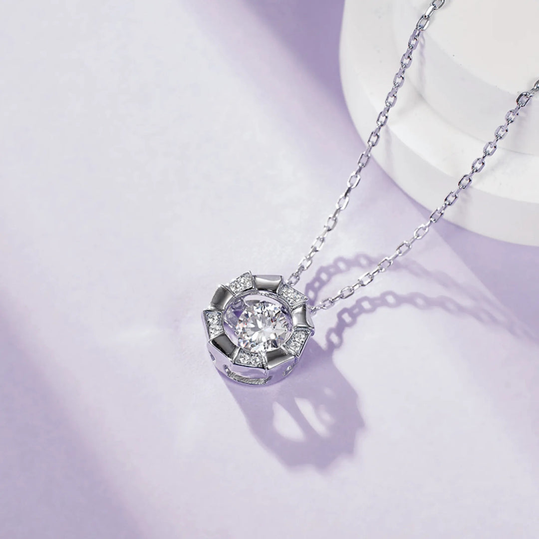 Windmill Moissanite Necklace