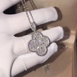 Load image into Gallery viewer, Clover Sparkle Pendant
