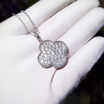 Load image into Gallery viewer, Clover Sparkle Pendant
