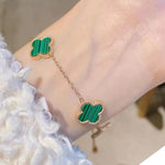 Load image into Gallery viewer, Clover Charm Bracelet
