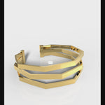 Load and play video in Gallery viewer, Geometric Luxe Bracelet
